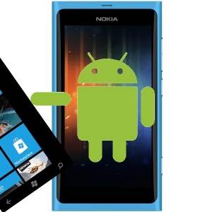 Droid pushing Windows out of Nokia Lumia