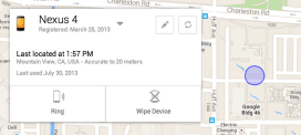 Google launching Android Device Manager to find your devices